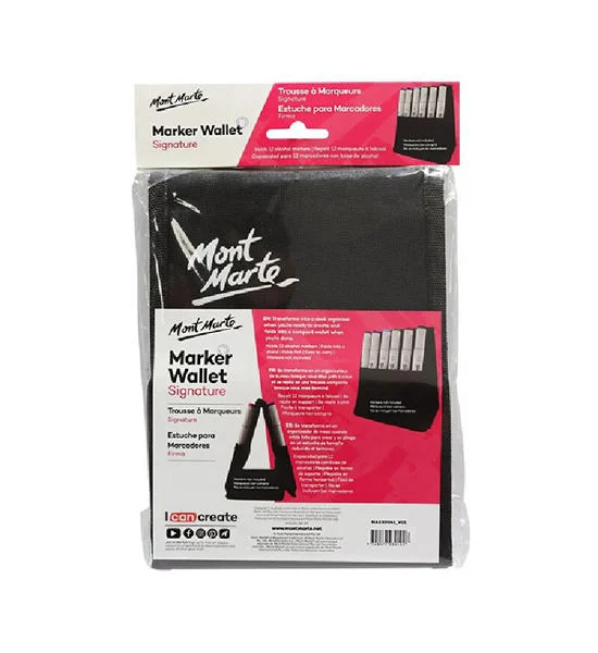 Mont Marte กระเป๋าสำหรับใส่ปากกามาร์คเกอร์ Montmarte Оригинал
