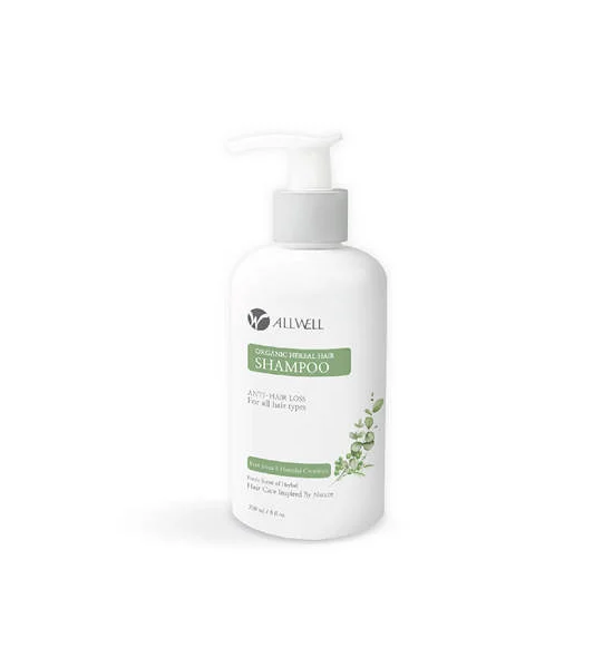 ALLWELL Organic Herbal Hair Organic Herbal Shampoo 250ml. Reduce hair loss. Оригинал