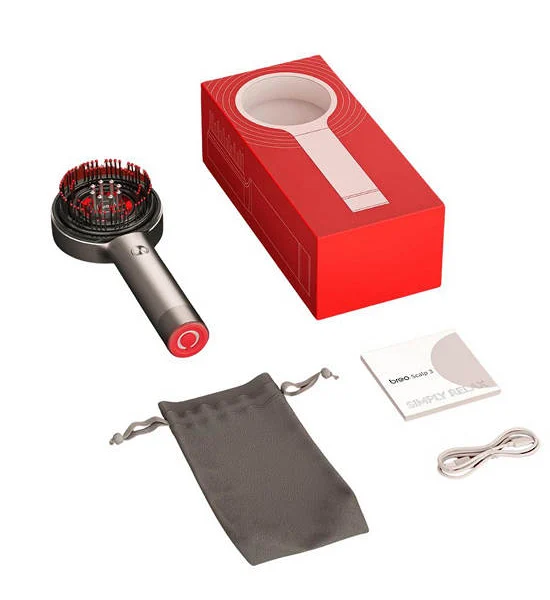 BREO Red Scalp Massager Scalp 3 Оригинал
