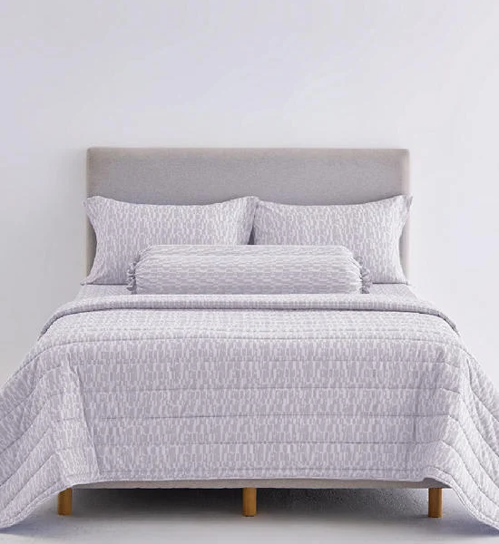 ELLE DECOR COMF&BEDSET : PARIS SIMPLICITE (6EA) 6F - SOUFFLÉ Grey Оригинал