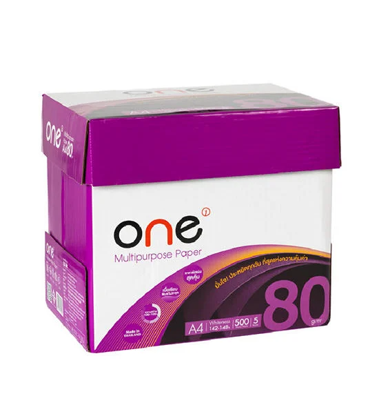 @ONE ONE Multipurpose Paper A4 80 gsm. 5 Reams/Pack Оригинал