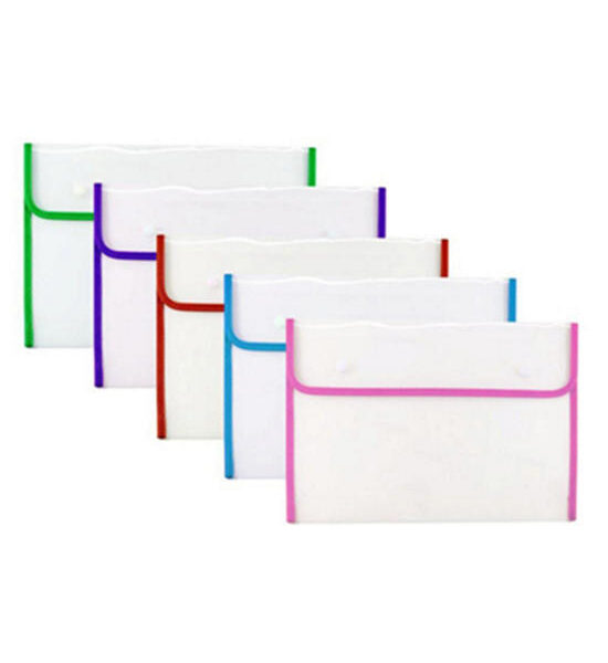 ORCA Plastic Envelope A4 Clear Edge Colors Оригинал