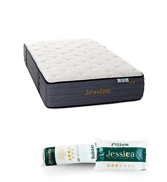 JESSICA BEDDING Pocket Spring Cooling Fabric Mattress Model ALPHA size 3.5 FT Оригинал