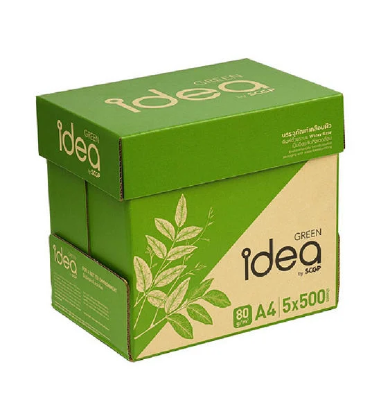IDEA GREEN IDEA GREEN Copier Paper A4 80 gsm. White Color (5 Reams/Pack) Оригинал
