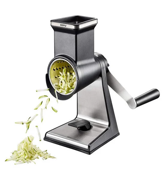GEFU Rotary Grater TRANSFORMA model. 19080 Silver, Black Оригинал
