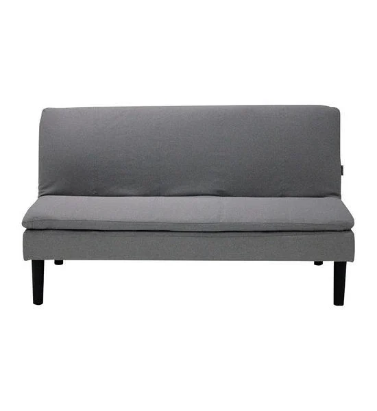 LIVING SOLUTIONS BY SB MONICK sofa bed black legs gray fabric Оригинал