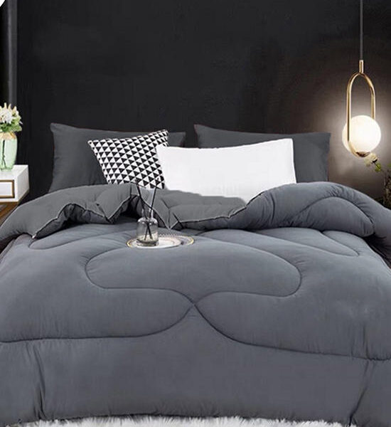 CHARM Charm Bedding set + Comforter - Dark Grey 5ft Оригинал