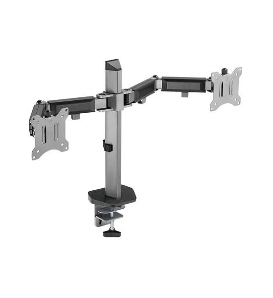 FENNIX Silver Dual Monitor Arm 2 screens Monitor arm suitable for 17-32 inch screens Model FN-Full Motion-D Оригинал