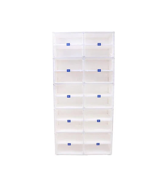 SUPER LOCK Super Lock Fold Shoe Cabinet Shoes box set 5693 40 pairs of shoes Оригинал