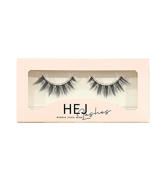 Hej Lashes Premium Faux Mink False Eyelashes - Muscat Black Оригинал