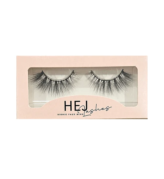 Hej Lashes Premium Faux Mink False Eyelashes - Bergen Black Оригинал