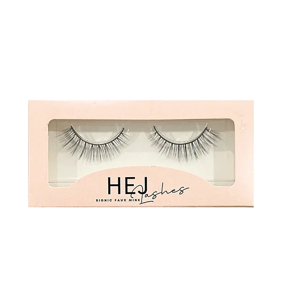Hej Lashes Premium Faux Mink False Eyelashes - Paris Black Оригинал