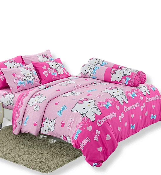 TULIP FITTED SHEET SET 6 FT 6 PCS (KING SIZE) TULIP DELIGHT DLC123 Оригинал