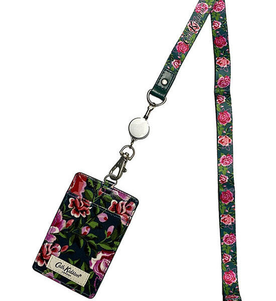 Cath Kidston Green Female Set Lanyard Dolly Rose Оригинал