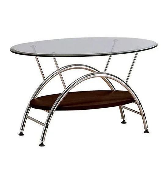 LIVING SOLUTIONS BY SB Haben solid wood table, light silver color Оригинал