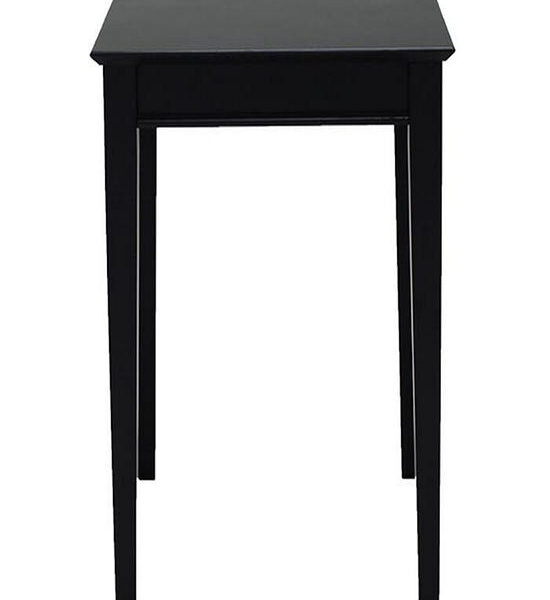 LIVING SOLUTIONS BY SB Tersely solid wood dining table in dark wood color Оригинал