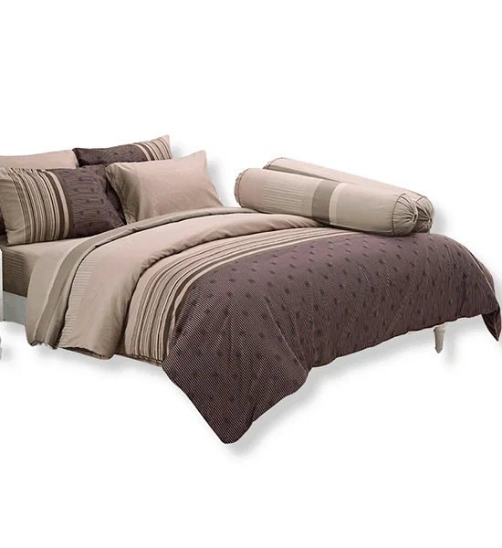 TULIP TULIP DELIGHT Fitted Sheet Set With Comforter 6 ft 6 pcs (King Size) DL117 Оригинал