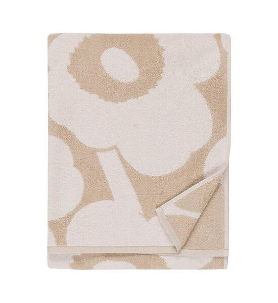 MARIMEKKO BEIGE UNIKKO BATH TOWEL 70X150 CM Оригинал