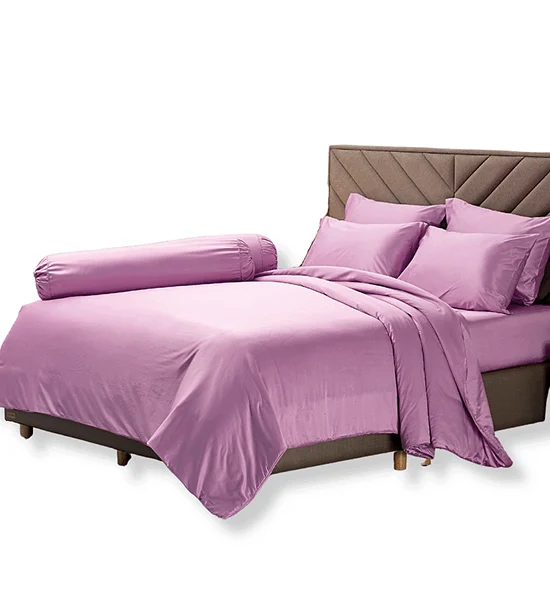 JESSICA BEDDING COMFORTER (King Size) JACQUARD SILKSHINE 500 THREAD COUNTS QP003 Pink Оригинал