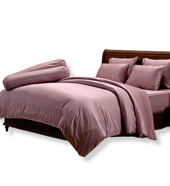 JESSICA BEDDING COMFORTER (King Size) JACQUARD SILKSHINE 500 THREAD COUNTS QP013 Pink Оригинал