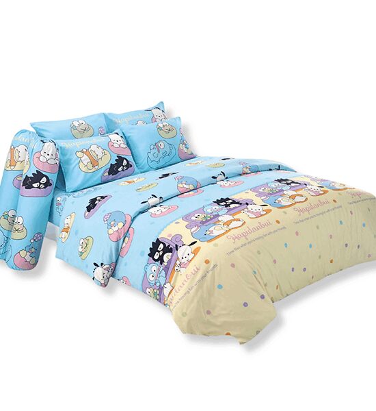 FOUNTAIN FITTED SHEET SET WITH COMFORTER 6 FT 6 PCS (KING SIZE) FOUNTAIN Hapidanbui FTC150 Multicolor Оригинал