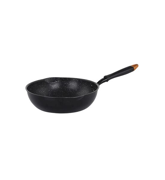 AMERCOOK KOREA GOLDDEEP FRY PAN 28 CM.Black Оригинал