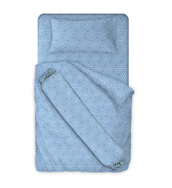 LOTUS Bedding Set & Comforter 3.5 ft.(4pcs.) MILANO-05 Blue Оригинал