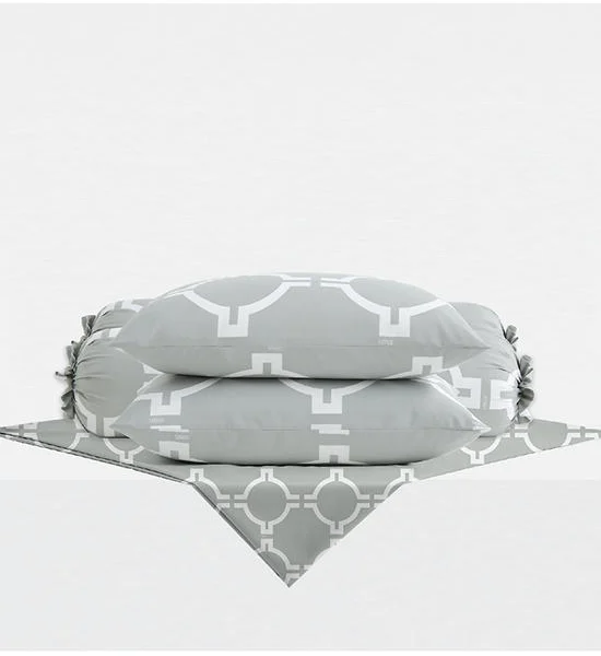LOTUS BEDSET : MILANO (5EA) 5FT MILANO-01 Grey Оригинал