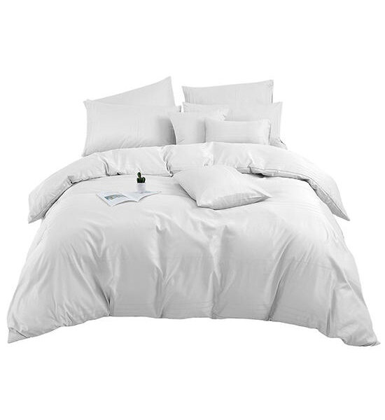 AI By AKEMI Queen Comforter Set ColourDream Dobby ColorFerdix Pure White Оригинал