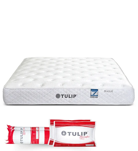 TULIP Bonnell Spring Mattress Model PRAGUE size 5 Feet Оригинал