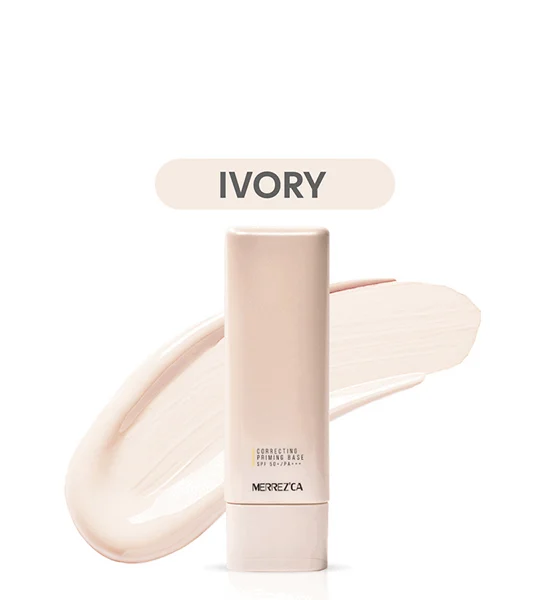 MERREZCA Merrez'ca Correcting Priming Base SPF+/PA+++ # Ivory 50G. Оригинал