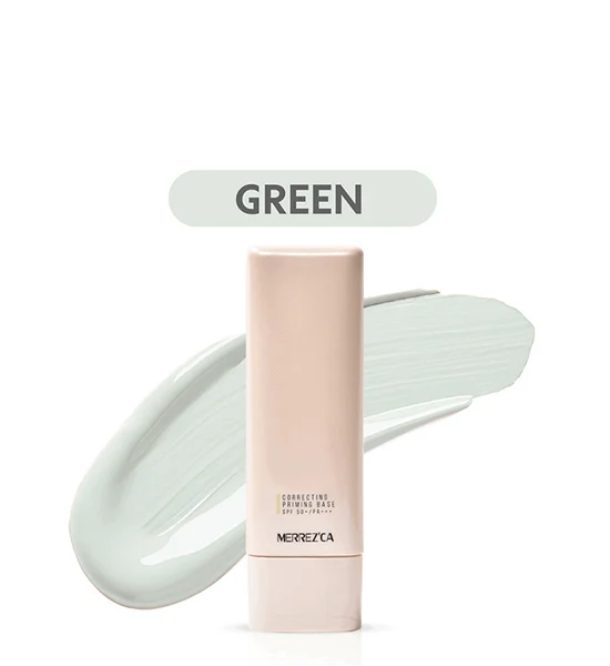 MERREZCA Correcting Priming Base SPF+/PA+++ # Green 50G. Оригинал