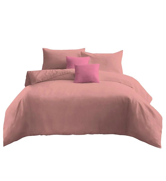 AI By AKEMI King Comforter Set Colourjoy Solid Color Hush Peachy Оригинал