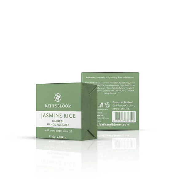 BATH&BLOOM Natural Handmade Soap Jasmine Rice 80 g Оригинал