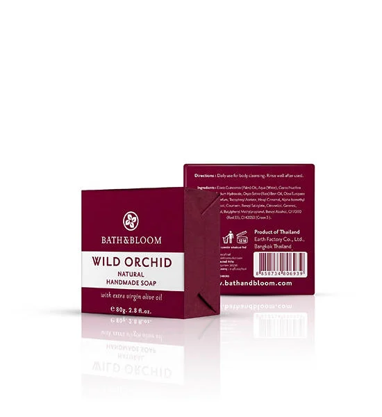 BATH&BLOOM Natural Handmade Soap Wild Orchid 80 g Оригинал