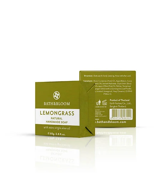 BATH&BLOOM Natural Handmade Soap Lemongrass 80 g Оригинал
