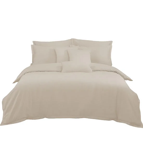 AKEMI King Quilt Cover TENCEL™ Lyocell Gladice Solid Collection | 1300 TC Artic Beige Color Оригинал