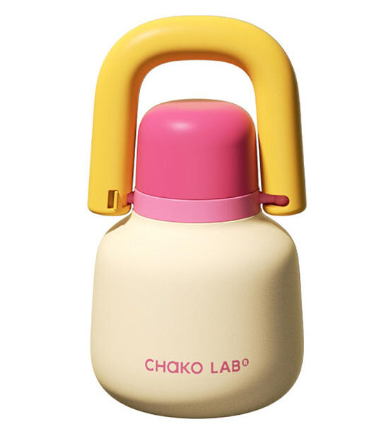 CHAKO LAB HANGING CREAMPINK 316 STAINLESS THERMOS POT Оригинал