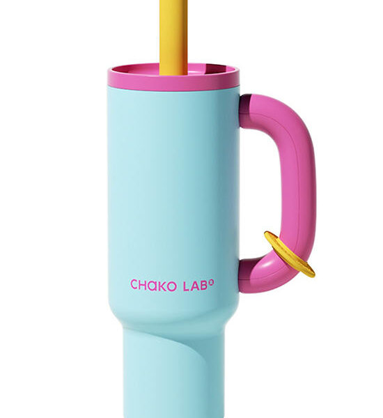 CHAKO LAB BAWANG BLUEPINK 316 STAINLESS THERMOS POT Оригинал