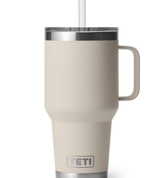 YETI Rambler 35 Oz Mug With Straw Lid Cape Taupe Оригинал