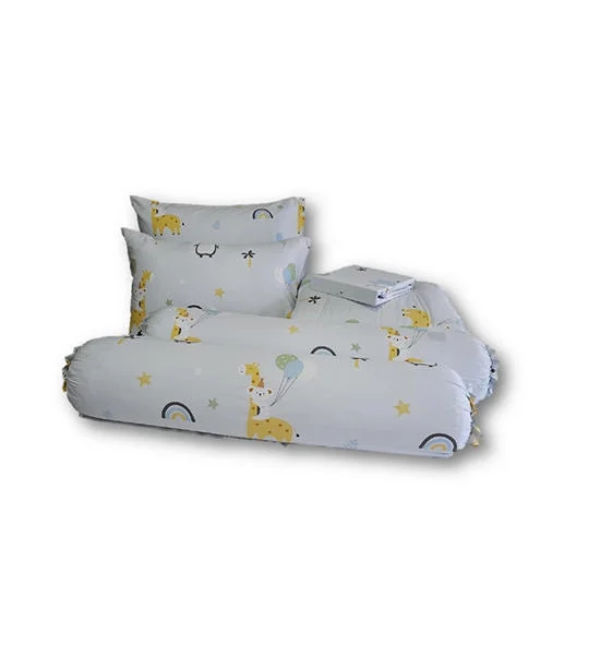 ESSE' VISCOSE SILK Collection Fitted Sheet Set with Comforter 6 ft 6 pcs (King Size) V309 Оригинал