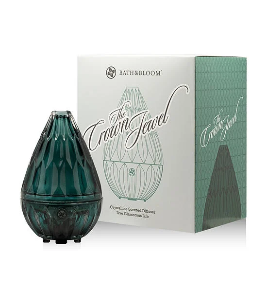 BATH&BLOOM THE CROWN JEWEL CRYSTALLINE SCENTED DIFFUSER – GREEN TOURMALINE COLOUR Оригинал