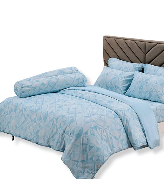 JESSICA BEDDING FITTED SHEET SET 5 FT 5 PCS (Queen Size) TENCEL 500 THREAD COUNTS T865 Оригинал