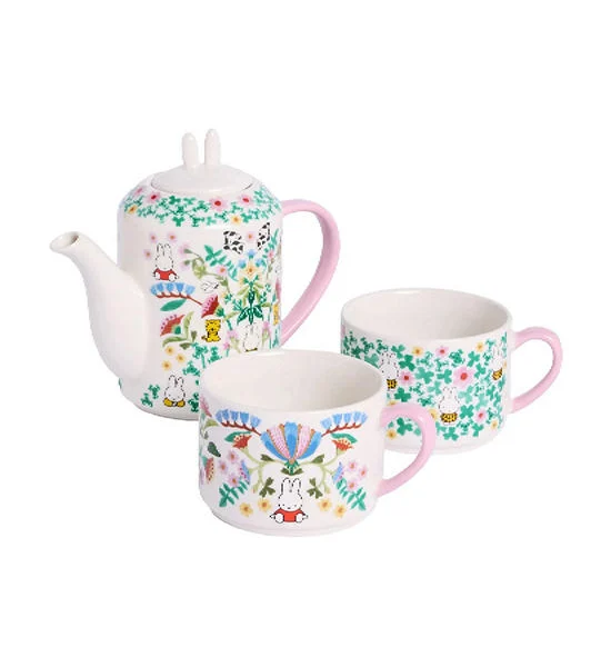 Cath Kidston Pink Set Tea for Two Create with Miffy Оригинал