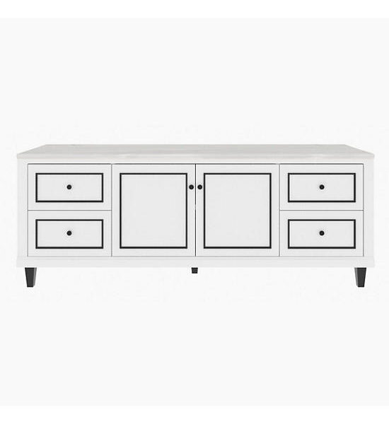 LIVING SOLUTIONS BY SB ETERNO Sideboard TV180, white Color Оригинал