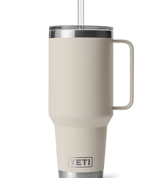 YETI RAMBLER 42 OZ MUG WITH STRAW LID CAPE TAUPE Оригинал