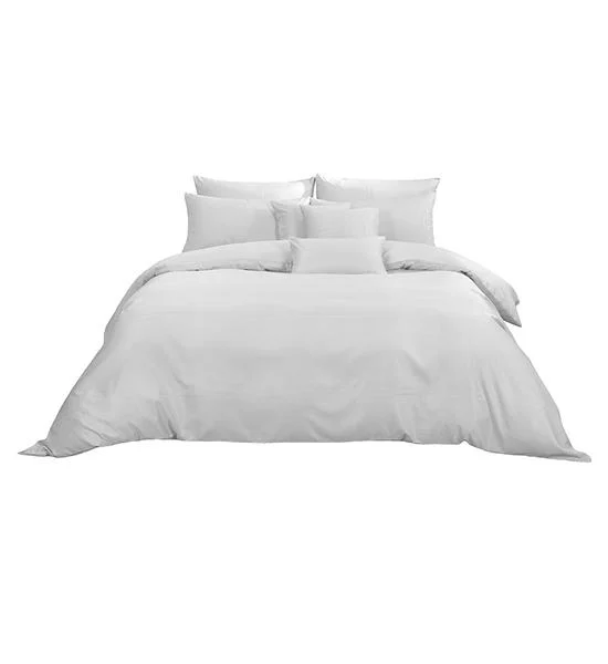 AI By AKEMI King Comforter Set ColourDream Dobby Collection Norax White Color Оригинал