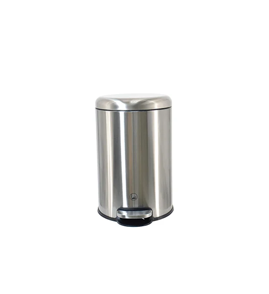DKW Round stainless steel pedal trash can, 20 L. Оригинал