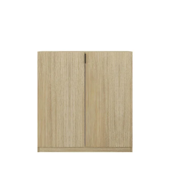 LIVING SOLUTIONS BY SB [PRE-ORDER 14-30 DAYS] MODIO Rotating shoe cabinet, size 80 cm. Light Wood color Оригинал