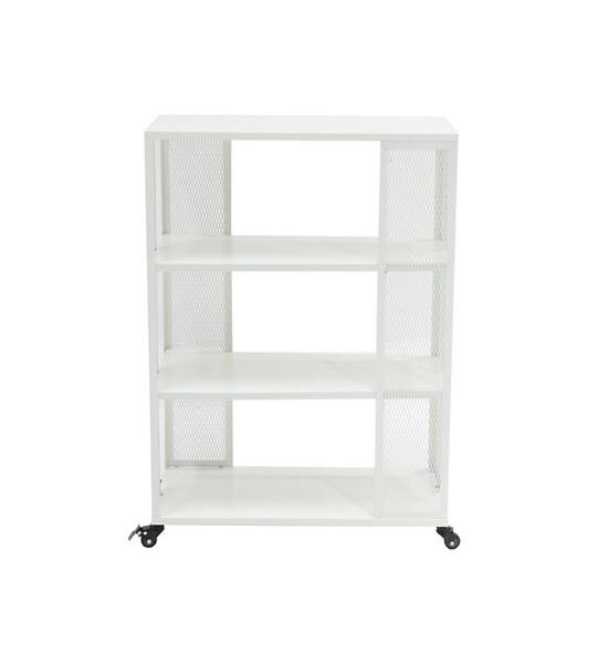 LIVING SOLUTIONS BY SB OTENY-3D#WN-1108W1, White steel shelf Оригинал